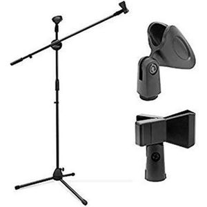Bnk Tripod Studio-Stage Microphone Stand And Mic Holder