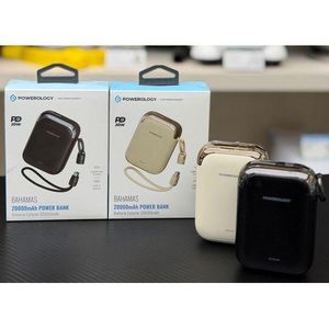 POWEROLOGY  Bahamas 20000mAh with PD22.5W Type C & 20W Lightning Input and Output mini portable power bank