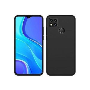 XIAOMI Redmi 9C Classy Case, Silicone Soft Rubber Anti-Scratch Case Cover//BLACK