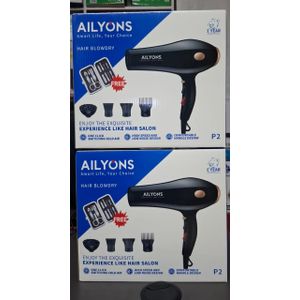 AILYONS P2 Professional,Commercial And Personal Use Hair BlowDry Hair Dryer With Hair And Nail Tools - 2200W