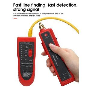 Local Area Network Network Cable Detector: Cat5, Cat6, RJ45, UTP, STP Line Finder, Telephone Line Tracker, Tone, Distance Cable Detector
