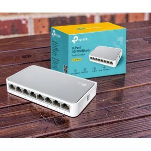 Tp-link Smooth Streaming Signal Stability 8-Port 10/100Mbps Desktop Switch 