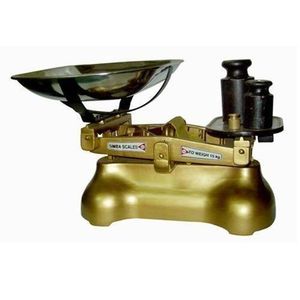 Manual Weighing Scale - 15kg Capacity with 7 Weights, Durable