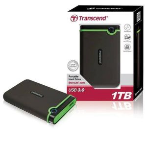 Transcend 1TB  External HDD 256-Bit AES Encryption