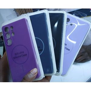 Samsung Galaxy S20 FE MagSafe Silicone Case Soft Touch Finish Full Protection Lighter Purple