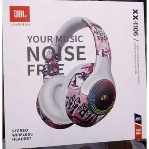 Wireless Jbl XX-1106 Bluetooth Headphones, Noise-Free