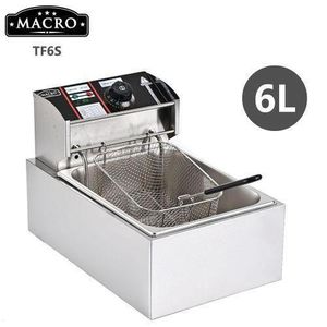 Nunix 6 litres macro single fryer