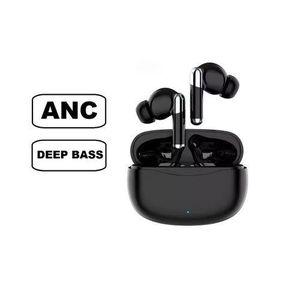 Heavy Bass ANC In-Ear Wireless Earphone Bluetooth 5.4 HiFi Noise Cancelling Earbuds - Black