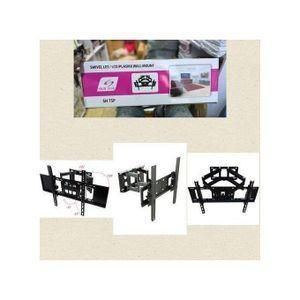 Skilltech 75p Double Arm Wall Bracket Full Motion Swivel Heavy Duty TV Wall Mount Bracket