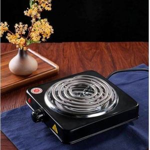RAF Electric Single Spiral Hot Plate with Adjustable Temperature Control, Stainless Steel with Non-Slip Feet, Portable Electric Hob for Home, Camping & Outings