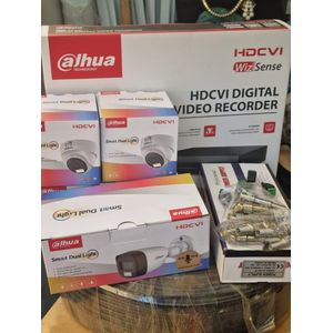 Dahua CCTV CAMERAS, 4 CAMERAS SET