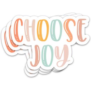 Choose Joy Kindness Sticker Phone Decals Waterproof Sticker