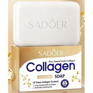 SADOER Collagen Soap 10x Times Collagen Content 100g