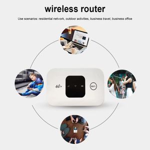 4G Lte Router Wireless Wifi 2100mAh Mobile Hotspot with SIM Card Slot Hotspot Pocket WIFI 
