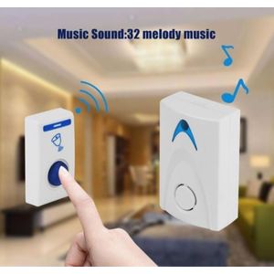Smart Wireless Chime Door Bell – Dual Power (Battery & AC)