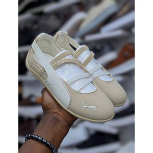 Puma Beige ballet flats