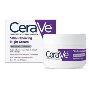 Skin Renewing Hydrating Night Cream - With Repair Skin Peptides, Hyaluronic Acid