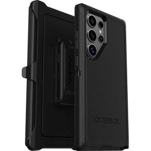 Otter Box Defender Series Case - BLACK, Rugged & Durable, Shockproof with Charging Port Protection, Includes Holster Clip Kickstand Cover for Samsung Galaxy S21 ultra
