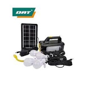 ADATA Dat Solar Lighting Kit: FM Radio, 4 Led Bulbs, Torch, Charging Kit