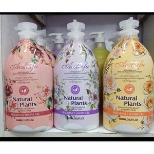 Natural plants shower gel