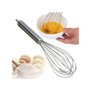 Household Hand-held Stainless Steel Whisk Egg Mixer