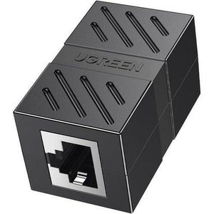 Ugreen  NW114 RJ45 Keystone Jack Inline Coupler – Female to Female Ethernet LAN Connector, Cat6 Cat5e Network Cable Extender Adapter, Keystone Jack Insert for Wall Plate Patch Panel, High-Speed Stable Connection Black