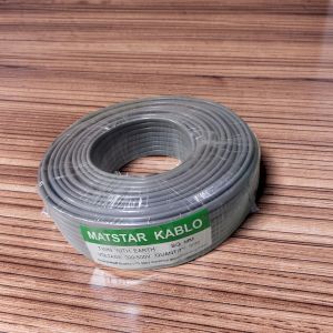 Mat Star Stable Performance High Conductivity 2.5mm 90 Meter Twin With Earth Solid Core Domestic Electrical Wiring Cable