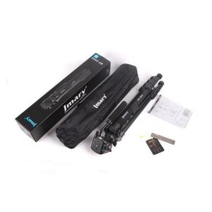 Jmary KP-2599 Professional Tripod with Fluid Head 360° Rotation Aluminum Alloy Convertible Monopod for DSLR Camera Photography