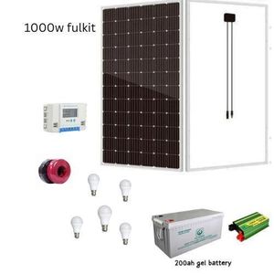 Sunnypex  heavy commercial 1000w solar fulkit system