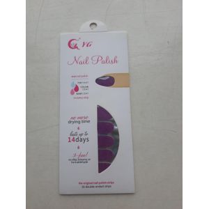 Instant Nail Polish Strips - No Dry Time, Easy Apply, Long Lasting