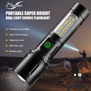 Rechargeable LED Flashlight – Ultra Bright & Portable Torch
