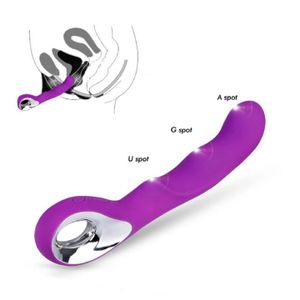 Rechargeable Sex Toy Woman 10 Modes Dildo Female Vibrator Sex Toy Personal Hand Held Powerful Massager Vibrator Wand Waterproof Multispeed Double Vibrator Rabbit G-Spot Massager Female Adult Sex Toy 
