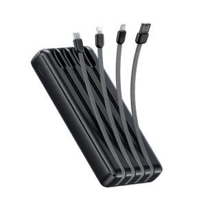 Oraimo 20000mAh Fast Charge Power Bank with 4 Built-in Cables