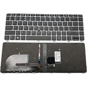 HP    backlite Keyboard For  Elitebook 840 G3 848 G3 745 G3.