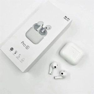 TWS Pro 6 Wireless Earpods White Super Bass Wireless Call