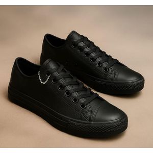 unisex leather canvas/Converse rubber Shoes 