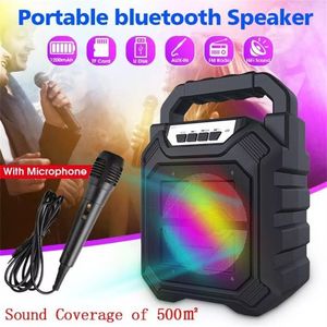 Bluetooth Speaker Karaoke Microphone