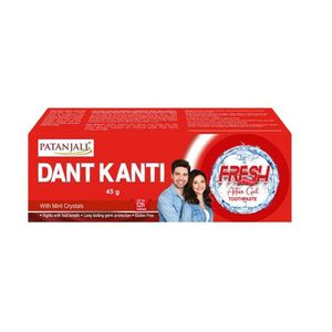 Patanjali Dant Kanti Fresh Active Gel Toothpaste-45g