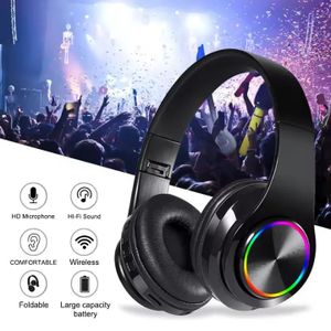 High quality over ear headset wireless headphones with microphone 