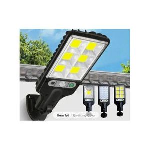  Sensor Street Lamp – Human Induction & Intelligent Light Control - BLACK