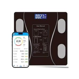 Smart Digital Body Weight Scales Wireless LED 180KG
