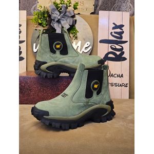 CAT CLASSY SHOES HIGH CUT BOOT JUNGLE GREEN