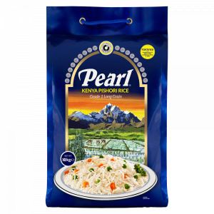 Pearl Pishori Rice 10kg  Premium Kenyan-Grown Rice  Fluffy & Non-Sticky  Family Pack