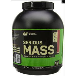 Optimum Nutrition Serious Mass – Chocolate NAS (6lb / 2.73kg)
