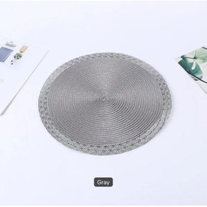 Un Branded Grey High quality,Luxurious unique  wooven table mats