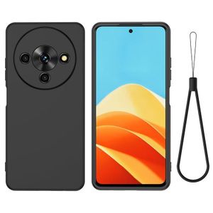 SOFT ZTE A76 5g liquid silicone shock proof cover with camera protection cover