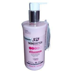 Skin Doctor Egyptian Glow Exfoliating Body Milk, Brightening Smoothening Lotion.