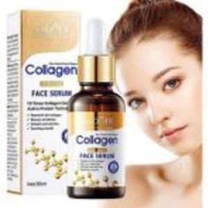 SADOER Collagen Face Serum For Skin Tightening Helps Lift, Plump & Firm Sagging Skin Serums For Skin Care Anti Wrinkle Boost, Fragrance Free Pure Natural Active Collagen Face Serum, Anti Aging Collagen Serum, Soothing and Smoothing