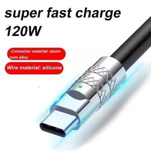 Sokany  6A 120W USB To TYPE-C Charge Fast Cable 200CM
