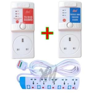 NEW ARRIVALS ROYAL QUALITY TV GUARD FOR DIGITAL SMART TV 14"- 65" +FRIDGE GUARD FOR SINGLE & DOUBLE DOOR REFRIGERATOR/FREEZER+FREE 4 WAY EXTENSION